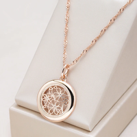 Elegante Damen Goldkette – Roségold