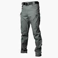 Robuste Herren Cargo Hose – Hellgrün