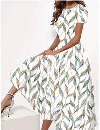 Romyali | Elegantes Kleid für Damen – Weiß