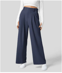 Lou | Stretchhose Mit Hoher Taille Für Damen – Blau