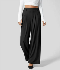 Lou | Stretchhose Mit Hoher Taille Für Damen – Schwarz