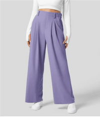 Lou | Stretchhose Mit Hoher Taille Für Damen – Lila