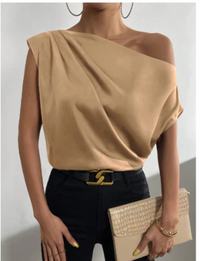 Friedan | Stilvolles Oberteil für Damen – Beige