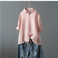 Annalisa | Elegantes Bluse für Frauen – Rosa