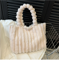 Constanze | Schicke Damenhandtasche – Elfenbeinweiß