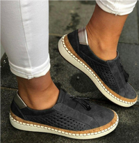 Damen Lässig Schuhe | Bequeme – Schwarz