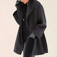Damen Winter Trenchcoat | Warm & Elegant | Verschiedene Farben – Schwarz
