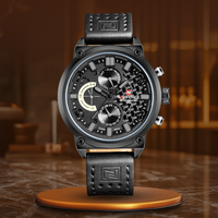 Kurt® | Quarz Datum Uhr – Schwarz