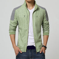 Jake | Leichte Sommerjacke für Herren – Oliv