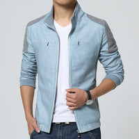 Jake | Leichte Sommerjacke für Herren – Blau