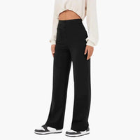 Komfortable Damen Stretch-Hose – Schwarz