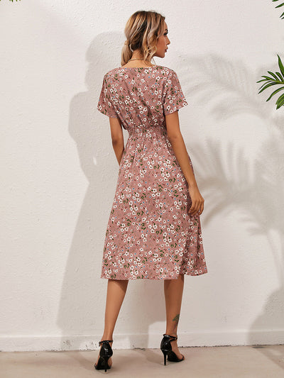 Bano | Elegantes Sommerkleid mit Blumendruck