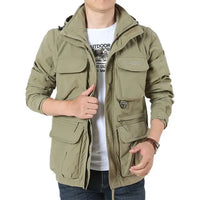 ROGERS - Wasserdichte Herbstjacke für Männer – Grün