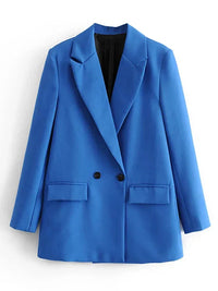 Elegante Damen-Blazer für Büro und Freizeit - Business Profesional – Blau