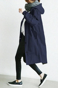Rachele | Leichte wasserdichte jacke – Marine