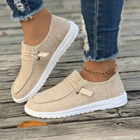Renate™ - Bequeme Slip On Sneaker – Sand