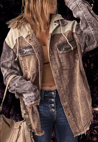 | Retro Cordjacke – Braun