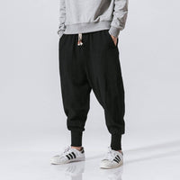 Riku | Bequeme Haremhose – Schwarz