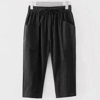 MIA - Hose mit elastischer Taille – Schwarz