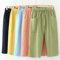 MIA - Hose mit elastischer Taille – Grün