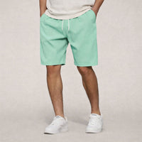 Robert | Elastischer Bund Helle Kordel Shorts – Light Grün