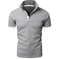Stilvolles und Komfortables Poloshirt für Herren – Grau