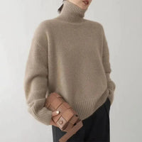 Pullover Damen Rollkragen Weich | Elegant & Warm – Camel