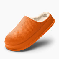 Nicole - Bequeme und warme Sandalen – Orange