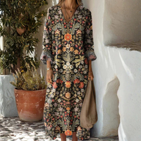 Ruby | Kreatives Twist-Kleid – Mehrfarbig