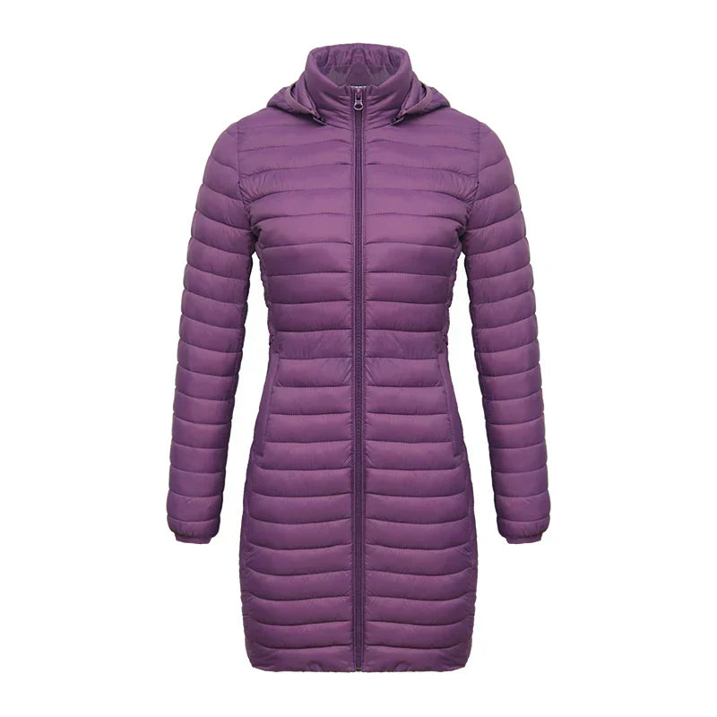 Rosi - Kuschelige lange Parka Jacke