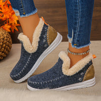 WinterEase™ Sneakers mit Handgefertigter Verarbeitung und Weichem Plüschfutter / Premium-Komfort mit Modernem Design! – Marine