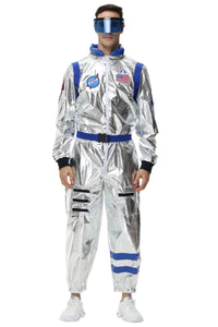 Weltraum-Astronaut Halloween Kostum – Blau-4