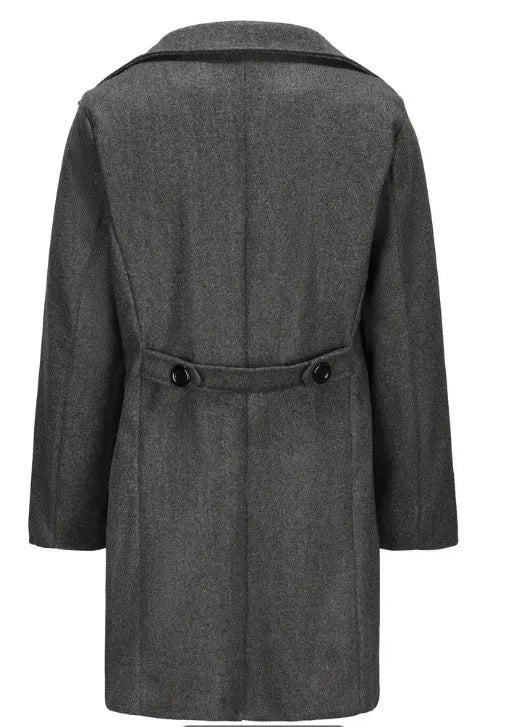 Kervin | Doppelreihiger Trenchcoat für Herren – Vintage-Stil mit Eleganz und Zeitlosigkeit
