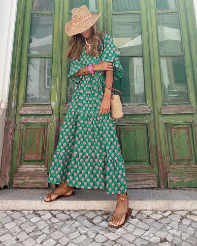 LUCILLE - Langes Sommerkleid