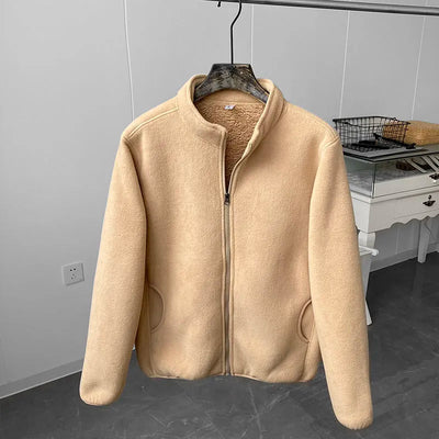 Baptise | Warme Fleecejacke mit Reißverschluss und Futter für Herren