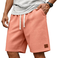 Garenix - Strukturierte Athleisure-Shorts – Rosa