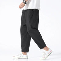 Tokyo  Cropped Pants – Schwarz