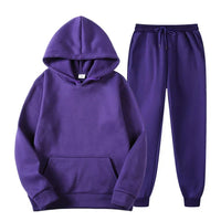 Erik | Sportiver Herren-Track­suit – Lila