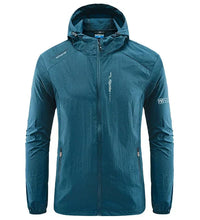 Thomas | Hochwertige Windbreaker-Jacke – Denimblau
