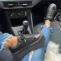 Wilgie - Bequeme Schnürschuhe – Schwarz