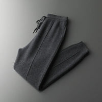 Leon | Turin Merino-Herrenhose für stilvolle Looks – Dunkelgrau