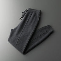 Turin Merino Wool Trousers – Dunkelgrau