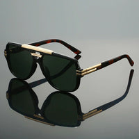 Zayloris - Premium Retro-Sonnenbrille – Grün