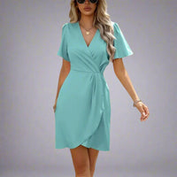 Bernadette | Stilvolles Abendkleid für jeden Anlass – Hellblau