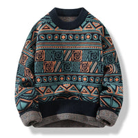 Benjamin | Vintage Icelandic Sweater – Blau