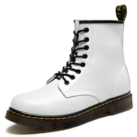 Georgette - Elegante Damenstiefel – Weiß
