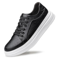 Leder Herrenschuhe – Schwarz