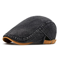 Beeckhoven™ | Verstellbare Vintage-Cap – Schwarz