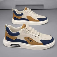 Aldous | Lässige Leder-Sneaker – Beige