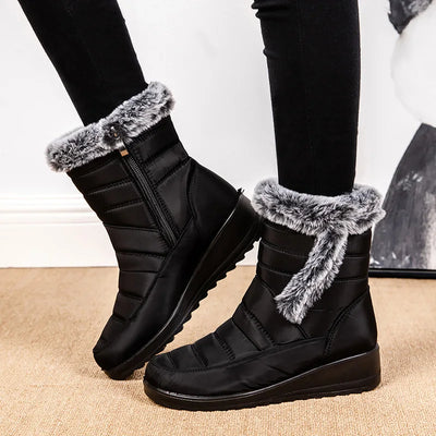 Gabiella | Vielseitige und unterstützende orthopädische Stiefel mit wasserdichter Polarfutter-Dämmung
